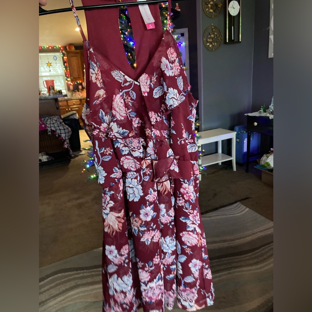NoBo frilly floral dress